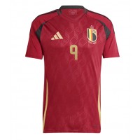 Camiseta Bélgica Leandro Trossard #9 Primera Equipación Eurocopa 2024 manga corta